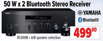 2001 Audio Video Yamaha 50 w x 2 bluetooth stereo receiver offer