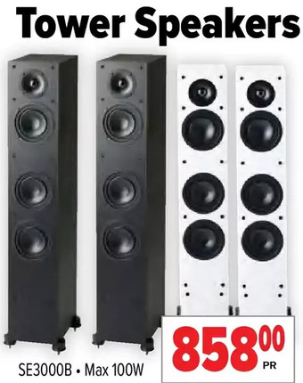 2001 Audio Video Tower speakers offer