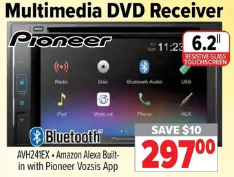 2001 Audio Video Pioneer multimedia dvd receiver offer