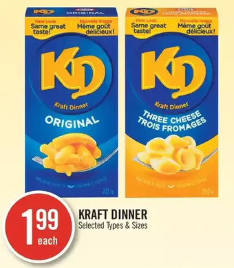 Shoppers Drug Mart Kraft dinner offer