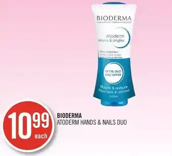 Shoppers Drug Mart Bioderma atoderm hands & nails duo offer