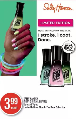 Shoppers Drug Mart Sally hansen insta-dri nail enamel offer