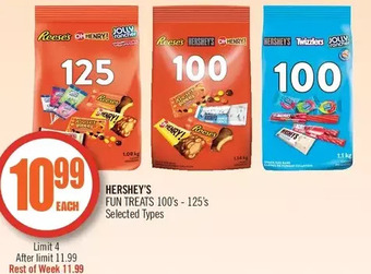 Shoppers Drug Mart Hershey's fun treats offer