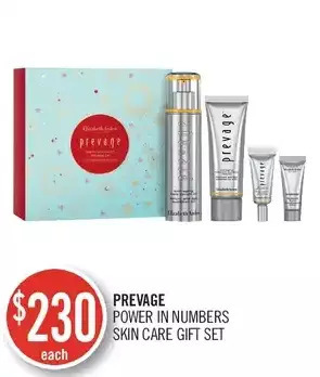 Shoppers Drug Mart Prevage power in numbers skin care gift set offer