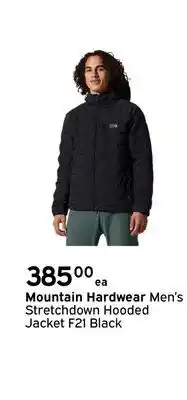 Atmosphere Mountain hardwear men's stretchdown hooded jacket offer