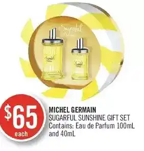 Shoppers Drug Mart Michel germain sugarful sunshine gift set offer