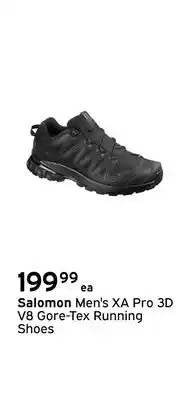 Atmosphere Salomon men's xa pro 3d v8 gore-tex running shoes offer