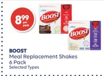 Wellwise by Shoppers Boost meal replacement shakes offer