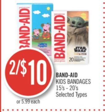 Shoppers Drug Mart Band-aid kids bandages offer
