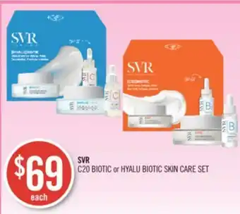 Shoppers Drug Mart Svr c20 biotic or hyalu biotic skin care set offer