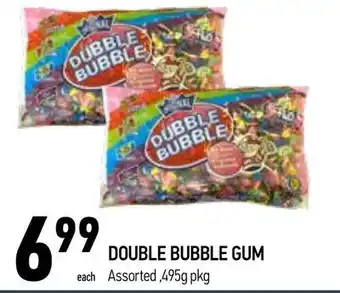 Coppa's Fresh Market 66
669999
each
double bubble gum
assorted ,495g pkg offer