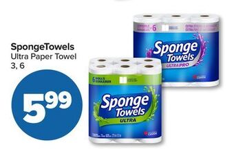 PharmaChoice Sponge towels ultra paper towel offer