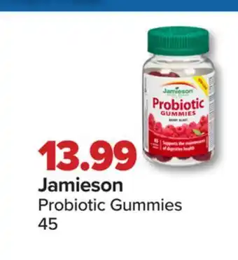 PharmaChoice Jamieson probiotic gummies offer