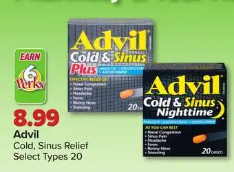 PharmaChoice Advil cold, sinus relief offer