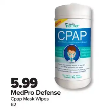 PharmaChoice Medpro defense cpap mask wipes offer