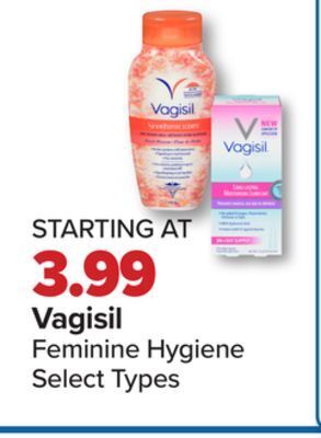 PharmaChoice Vagisil feminine hygiene offer