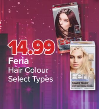 PharmaChoice Feria hair colour offer