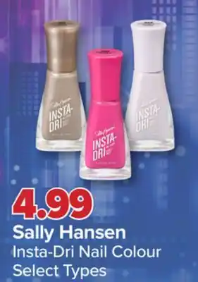 PharmaChoice Sally hansen insta-dri nail colour offer