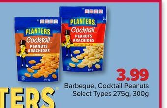 PharmaChoice Planters barbeque, cocktail peanuts offer
