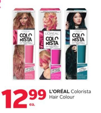 Rexall L' oréal colorista hair colour offer