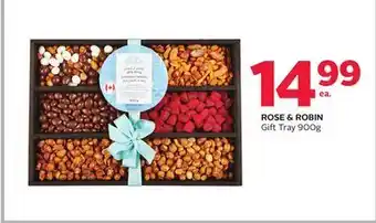 Rexall Rose & robin gift tray offer