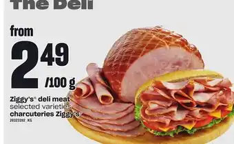 Independent City Market Ziggy's® deli meat offer