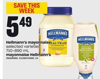 Independent City Market Mayonnaise hellmann's, 710-890 ml offer
