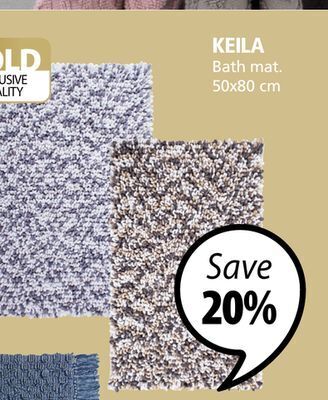 JYSK Keila bath mat offer