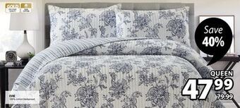 JYSK Evie 100% cotton bedspread offer