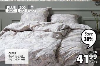 JYSK Olivia duvet cover set offer