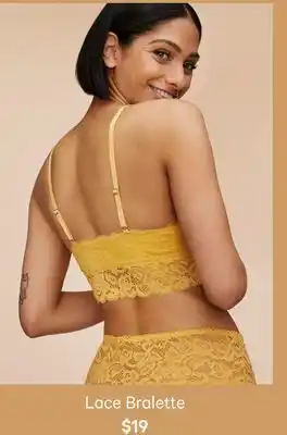 Joe Fresh Lace bralette offer