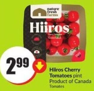 FreshCo Hiiros Cherry Tomatoes offer
