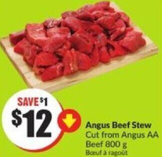 FreshCo Angus Beef Stew 800 g offer