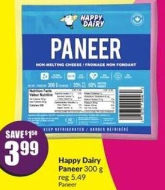 FreshCo Happy Dairy Paneer 300 g offer