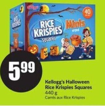 FreshCo Kellogg's Halloween Rice Krispies Squares 440 g offer