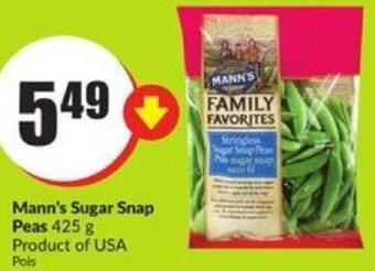 FreshCo Mann's Sugar Snap Peas 425 g offer