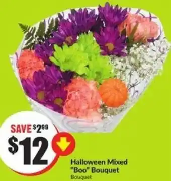FreshCo Halloween Mixed "Boo" Bouquet offer