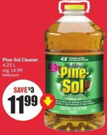 FreshCo Pine-Sol Cleaner 4.25 L offer