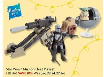 Home Hardware Star wars mission fleet playset offer