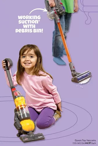 Home Hardware Dyson toy vacuums offer