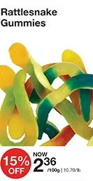 Rattlesnake gummies