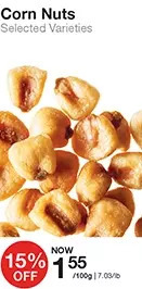 Bulk Barn Corn nuts offer