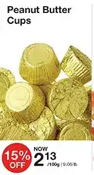 Bulk Barn Peanut butter cups offer