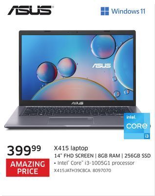 The Source Asus x415 laptop offer