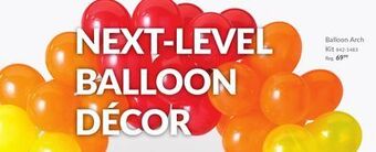 Party City Balloon arch kit offer