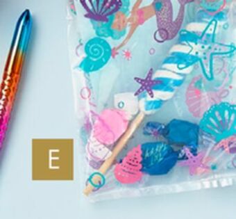 Party City Shimmering mermaids treat bags, 8-pk offer