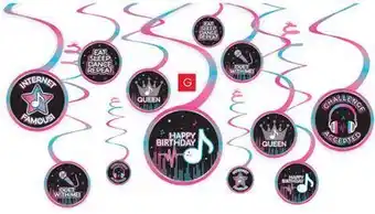 Party City Internet famous spirals, 12-pc offer