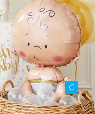 Party City Baby balloon, 26-in offer