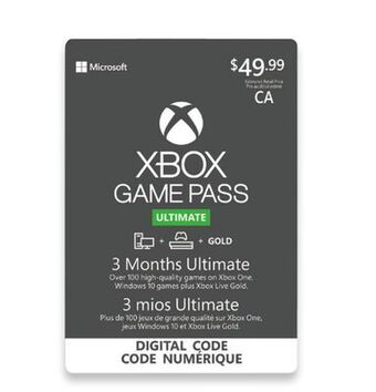 Walmart Xbox game pass 3 months ultimate offer
