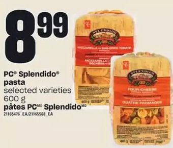 Independent Grocer Pc splendido pasta offer